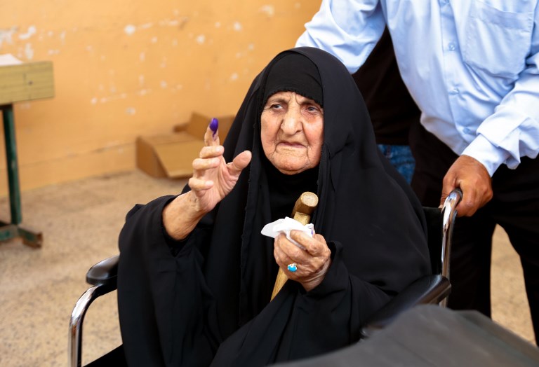 People in the Kurdistan Region and Iraq vote in the parliamentary elections across the country. (Photo: AFP)